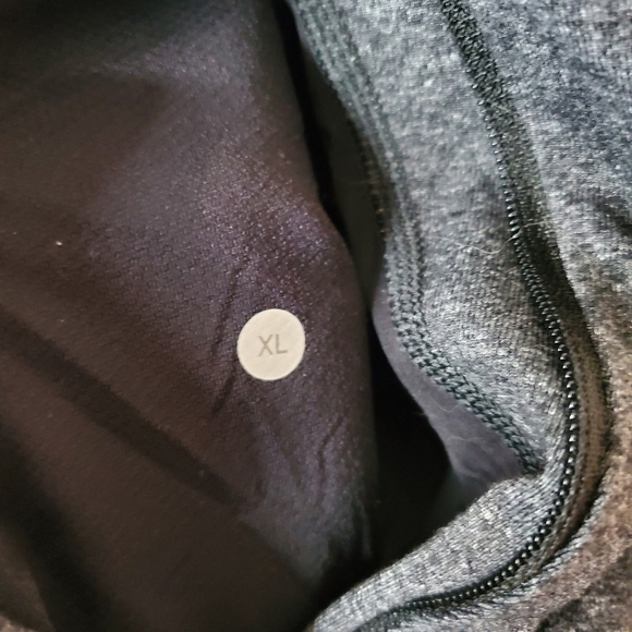 Mens Lululemon Pre-Post Jacket Size Extra Large Luon Heathered Grey - Picture 5 of 16